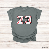 Custom Baseball Number Tee