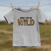 Born TWO Be Wild Youth Birthday Tee