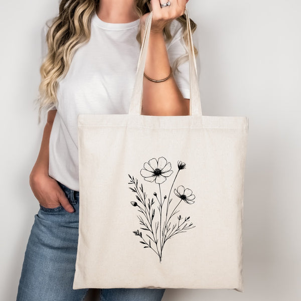 Flower Tote Bag