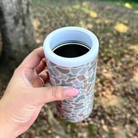 Camo Slim Can Cooler