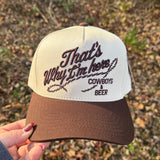 Cowboys & Beer Hat