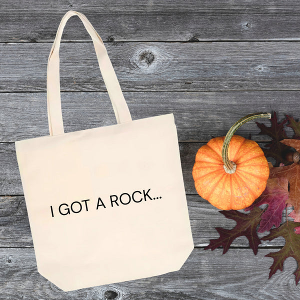 I Got A Rock Trick or Treat Bag