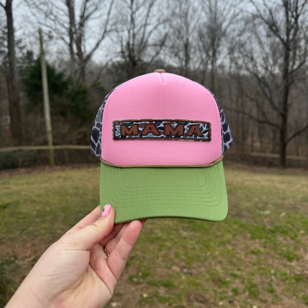Camo Mama Trucker Hat
