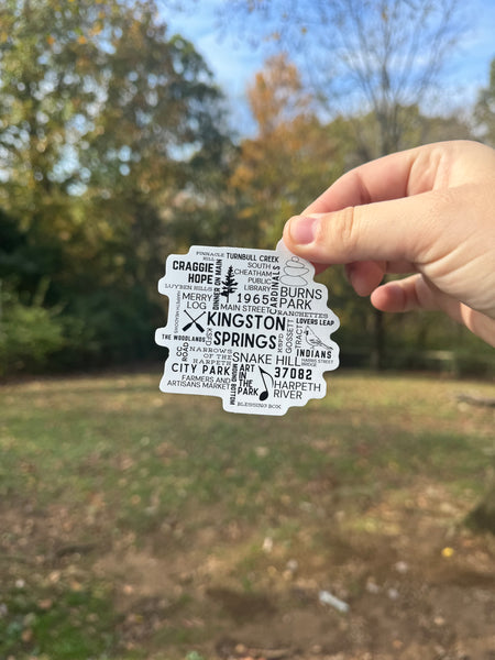 Kingston Springs Sticker