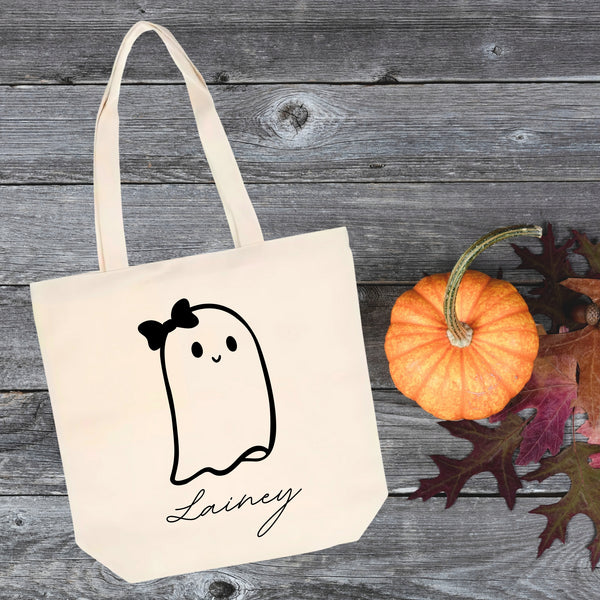 Personalized Trick or Treat Bag (Boy & Girl)