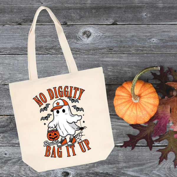 No Diggity Trick or Treat Bag