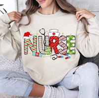 Christmas Nurse Sweatshirt