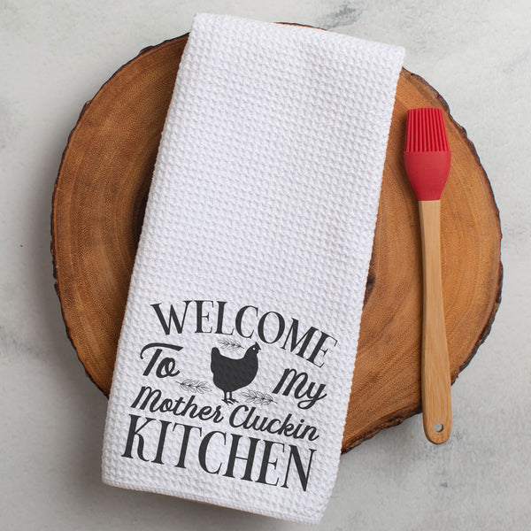 Cluckin’ Kitchen Tea Towel