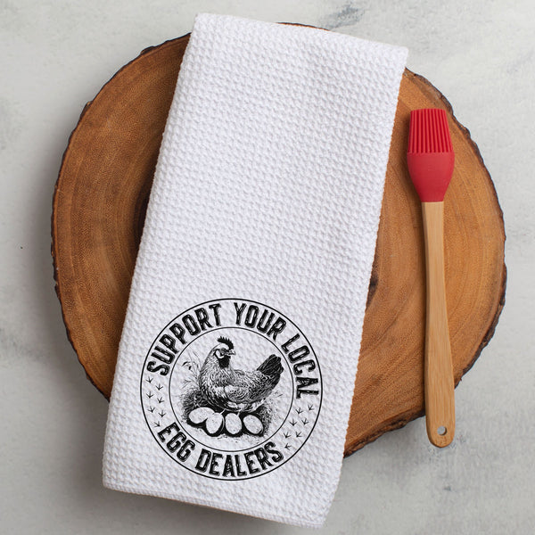 Egg Dealer Kitchen Tea Towel
