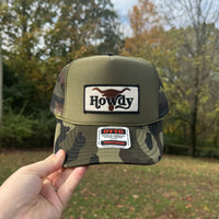 Howdy with Horns Trucker Hat
