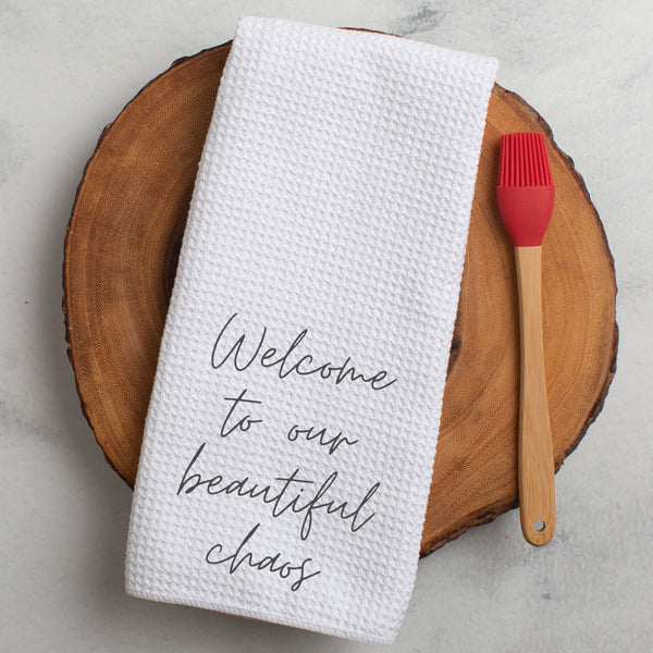 Beautiful Chaos Kitchen Tea Towel
