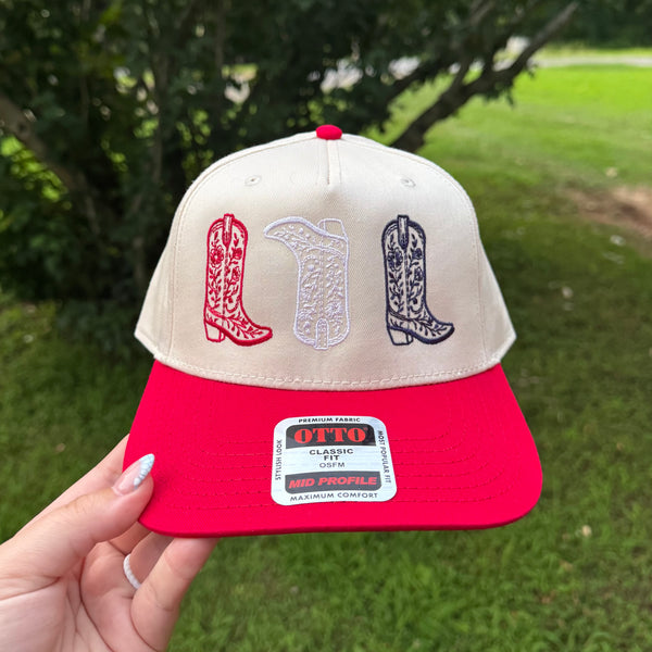 Floral Boots Hat