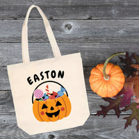 Personalized Trick or Treat Bag￼