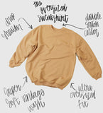 90s Inspired Oversized Vols Sweatshirt