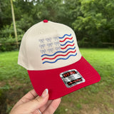 Floral Flag Hat