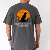 Sights & Flights Dog Tshirt (multiple color options)