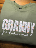 Personalized Grandmother Sweatshirt