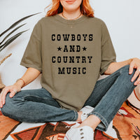 Cowboys & Country Music Tee