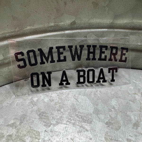 Boating Sticker Decal