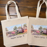 Kingston Springs Main Street Painting Tote Bag