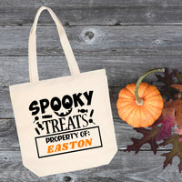 Personalized Trick or Treat Bag (Boy & Girl)