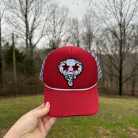 Alabama Houndstooth Trucker Hat