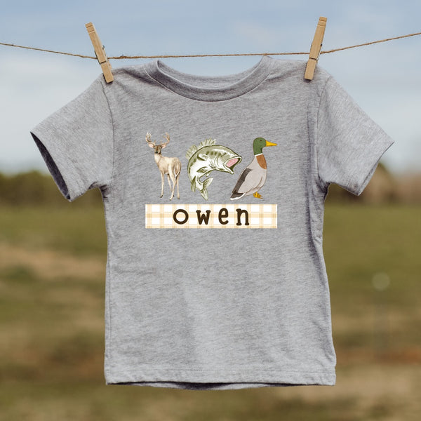 Outdoor Name Tee (Baby/Toddler/Youth)