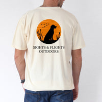 Sights & Flights Dog Tshirt (multiple color options)