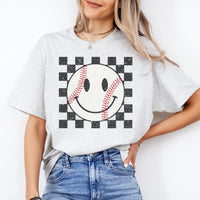 Checkered Baseball Tee (sublimation)