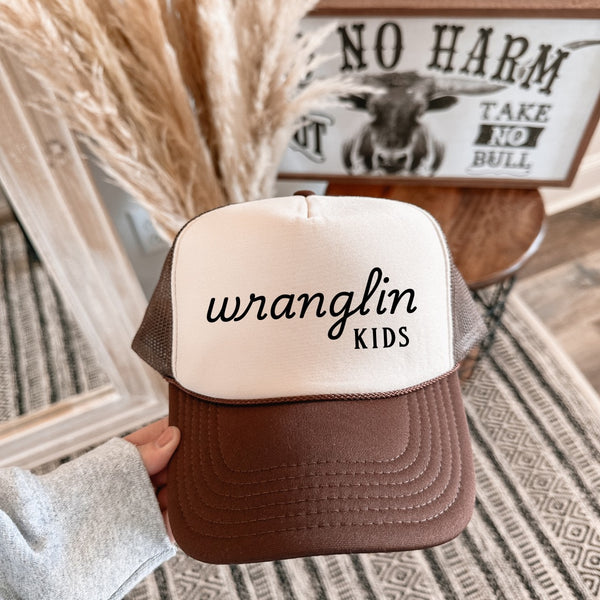 Wranglin’ Kids Trucker Hat