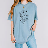 Flower Tee(Multiple Colors)