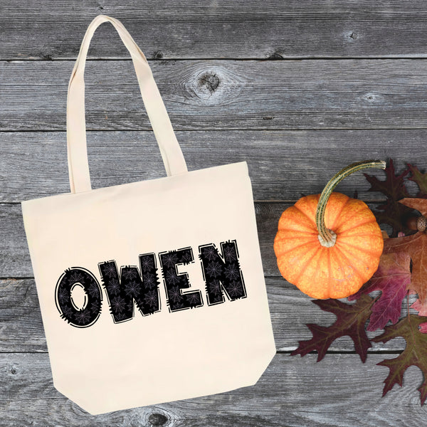 Personalized Doodle Trick or Treat Bag