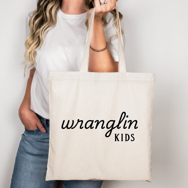 Wranglin’ Kids Tote Bag