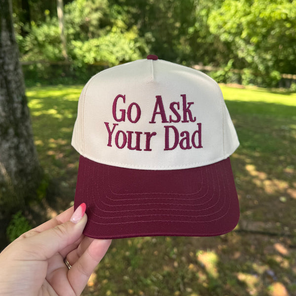 Go Ask Your Dad Hat