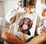 Custom Bubble Gum Dog Tee (Send us a picture of YOUR pet!)