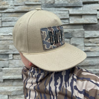 Personalized Youth Leather Patch Hat