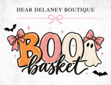 Personalized Boo Basket