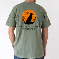 Sights & Flights Dog Tshirt (multiple color options)