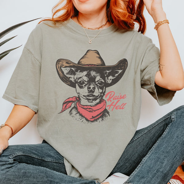 Raise Hell Chihuahua Tee