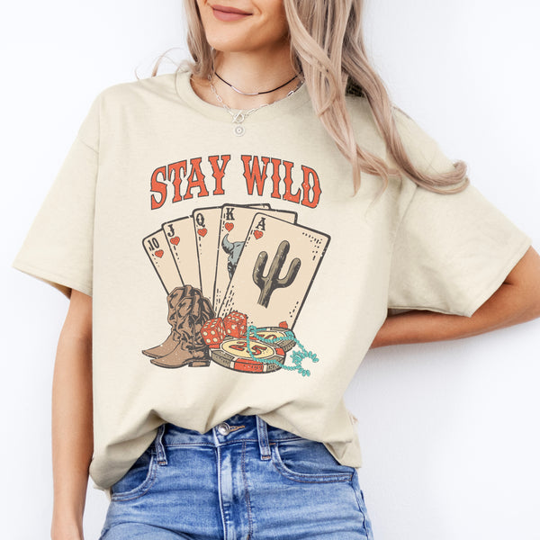 Stay Wild Tee (sublimation)