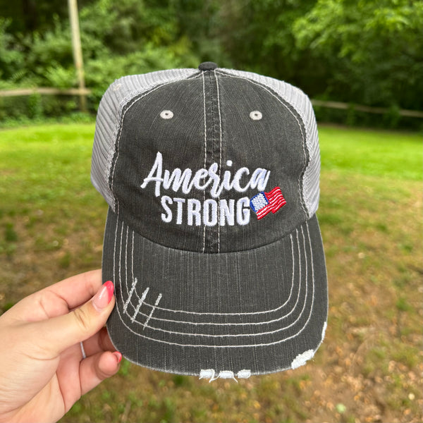 America Strong Hat