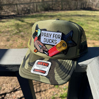 Pray For Ducks Patch Trucker Hat