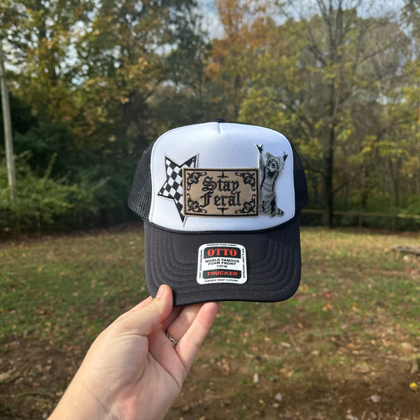 Stay Feral Trucker Hat
