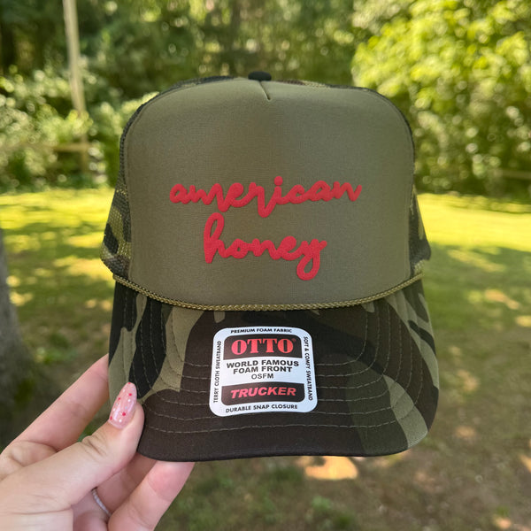 American Honey Trucker Hat