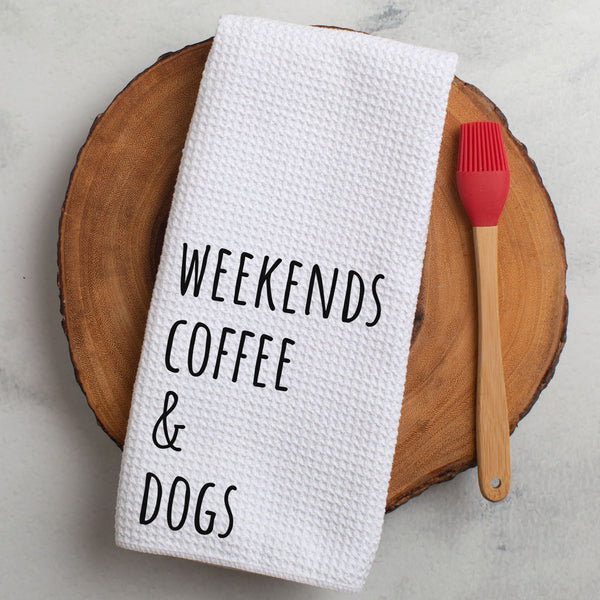 Weekends Kitchen Tea Towel