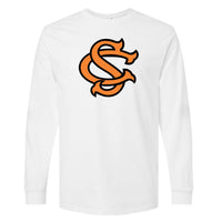 White Tball Long Sleeve Tee
