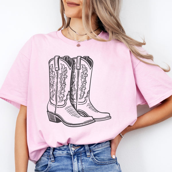 Cowgirl Boots Tee (sublimation)