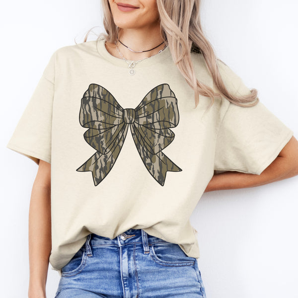 Camo Bow Tee 2 (sublimation)