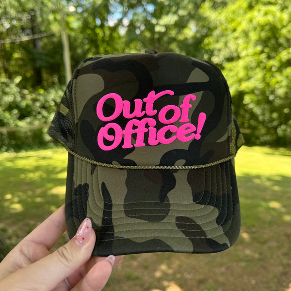 Out Of Office Trucker Hat