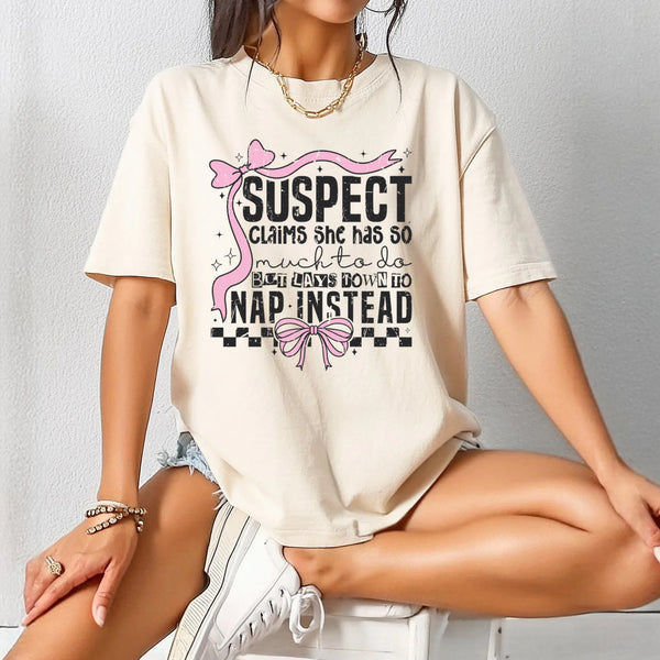 Suspect Naps Tee